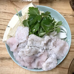 すき焼･鍋物 なべや - ハモちり 上から