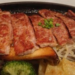 Jiyoando Ru Niichi - ステーキ定食　　税込1,600円