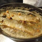 レストラン・モリエール - Menu Terroir：岩魚のムニエル（焼き上がり）