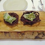 レストラン・モリエール - Menu Terroir：フリット（帆立と大葉のフリット）