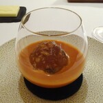 レストラン・モリエール - Menu Terroir：ガスパチョ（トマトと夏野菜のガスパッチョ）