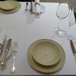 レストラン・モリエール - テーブルセッティング
