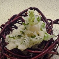 レストラン・モリエール - Menu Terroir：フリット（帆立と大葉のフリット）