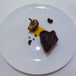 レストラン・モリエール - Menu Terroir：十勝牛（炭火焼き、エゾ松の香り）