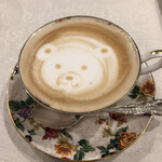 シャトー　ラ・パルム・ドール - 別の日のカプチーノアート　2019.5.26