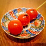 Taishuu Yakitori Sakaba Irodori - ☆プチトマト☆口の中でプチっとはじけ、爽やか！！