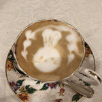 シャトー　ラ・パルム・ドール - 別の日のカプチーノアート  2019.1.27