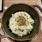 焼肉うしすけ - トリュフ和牛ガーリックライス