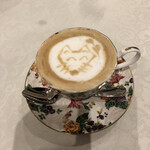 シャトー　ラ・パルム・ドール - 別の日のカプチーノアート　2019.9.28