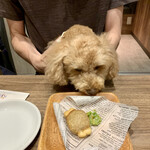 焼肉うしすけ - 愛犬も夢中です☆