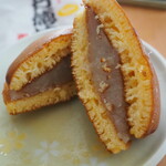 しげつ - 行徳焼　ミルク　断面