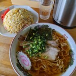 田島ラーメン - 手打ラーメン＋炒飯