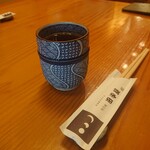 Meigetsu Antanakaya - お箸とお茶