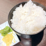 Kinbabe - ライス(大)　220円