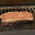 北海道焼肉 北うし - 北海道和牛フィレステーキサンド