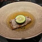 北海道焼肉 北うし - びえい和牛サーロイン　焼きしゃぶ