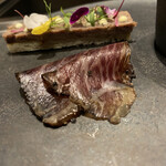 北海道焼肉 北うし - 自家製生ハムセシーナ