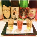 Umincho - 厳選梅酒の飲み比べ