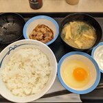 松屋 - Wで選べる玉子かけごはん