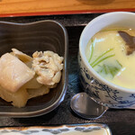 Hirata - 小鉢と茶碗蒸し