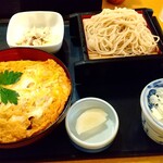 Juuwari Soba - かつ丼ミニそばセット