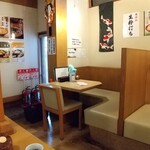 十割そば - 店内