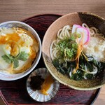 Udondokoro Yamaki Shouyugura - かけうどん＆カツ丼