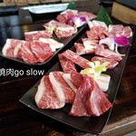 ISHIGAKI BEEF GRILL BAR go slow - 本日のお特盛