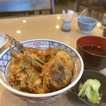 天ぷら ひろみ - おてがる天丼（海老抜きで注文）