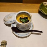 鮨 青海 - 松茸とトリュフの茶碗蒸し