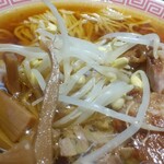 中華そば えもと - 親鶏鶏油の汁そばアップ