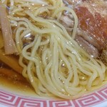 中華そば えもと - 麺の感じ