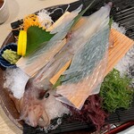 玄洋 - いか活け造り中 3000円