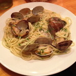 クッチーナ笑多 - スパゲッティ　ボンゴレビアンコ１，５８０円。アサリが大きいです。