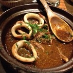 あわ美 - うにくらのコース　たこの汁