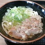 湯田製麺 - 肉うどん650円
