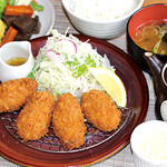 満天食堂 - 【季節限定】牡蠣フライ定食