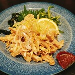 弥助 - 豚ガツ　ニンニク