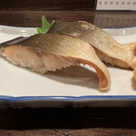 金町製麺 - 北海道マス焼き　420円