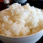 食咲工房 かつふじ - ライス大盛り