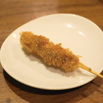 大阪串かつ　テンテコマイ - 2013.3 ひな鶏（1串100円）