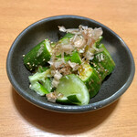 鳥天國 - かちわりきゅうり〜胡麻油香る〜 ¥490