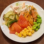 ステーキ ビッグボーイ - サラダバー サラダ(食中)