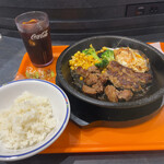 ペッパーランチ - 焼けました！