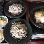 手打ちそば 才 - 料理写真:越前おろしそば三昧