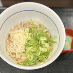 なか卯 - 朝のはいからうどん-冷やし