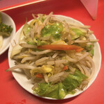 Hyakkirou - サービスの野菜炒め