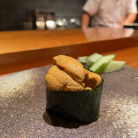 天寿し 京町店 - 赤雲丹