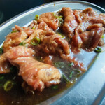 味源 - ランチの肉