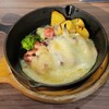 CCC～Cheese Cheers Cafe - 温野菜とベーコンのグリル＋ラクレットチーズ トッピング